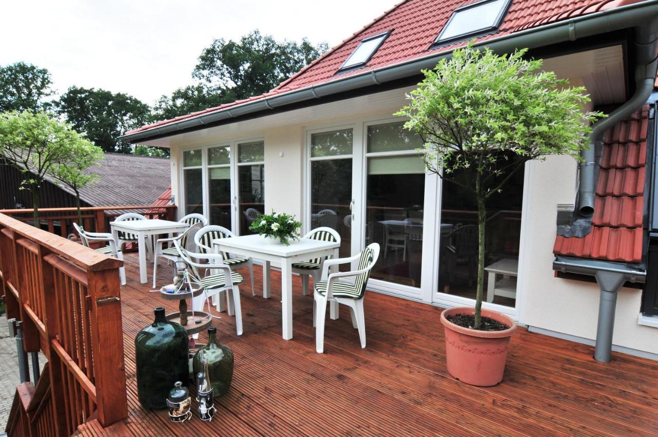 Apartmán Schloms Hof Waffensen Exteriér fotografie