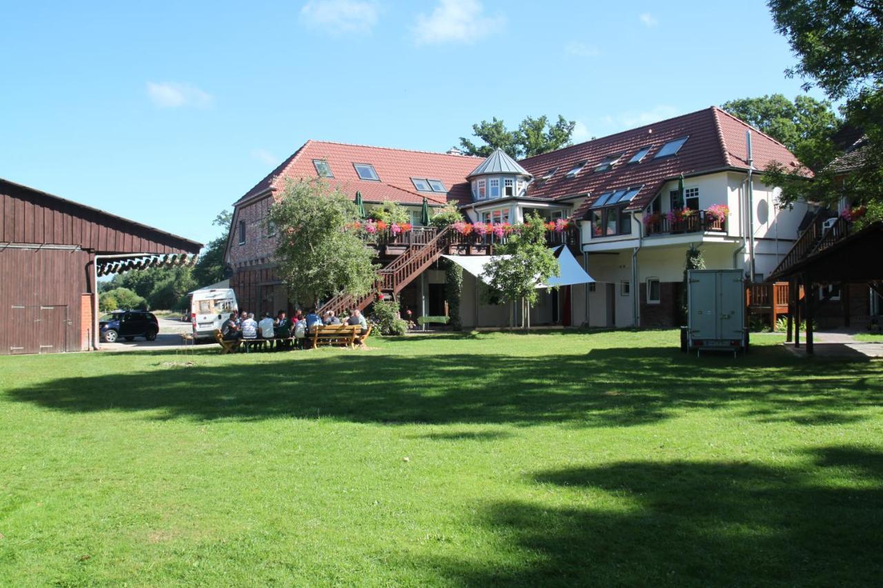 Apartmán Schloms Hof Waffensen Exteriér fotografie